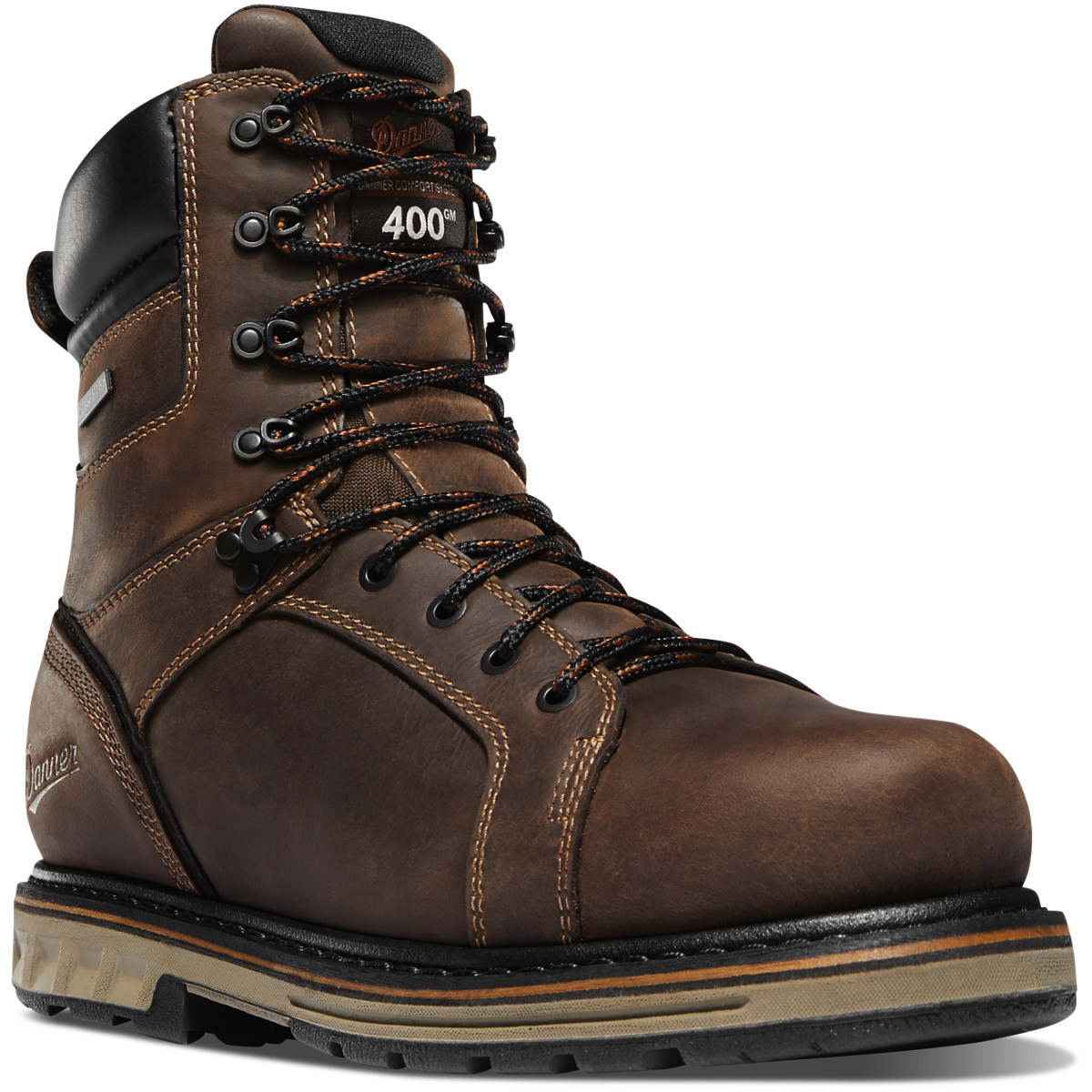 Danner Steel Yard 8 Dark Brown Work Boots Mens - South Africa 48537JUIV